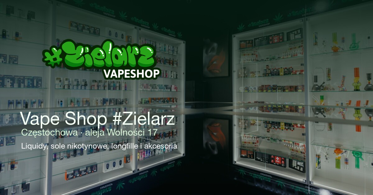 Vape Shop #Zielarz logo